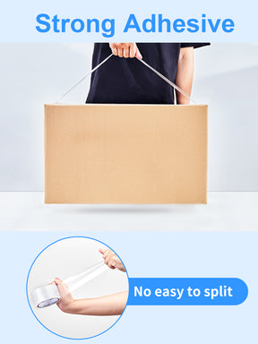 JARLINK Clear Packing Tape, Heavy Duty Packaging Tape