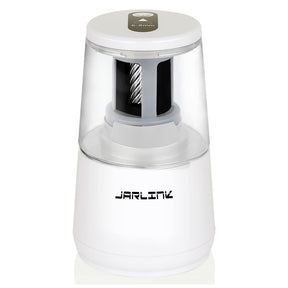 JARLINK Electric Pencil Sharpener, Heavy-duty Helical Blade to Fast Sharpen, Auto Stop for No.2/Colored Pencils(6-8mm), USB/Battery Operated in School Classroom/Office/Home