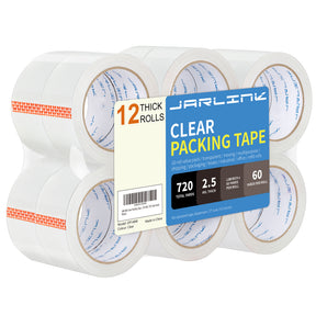 JARLINK Clear Packing Tape, Heavy Duty Packaging Tape