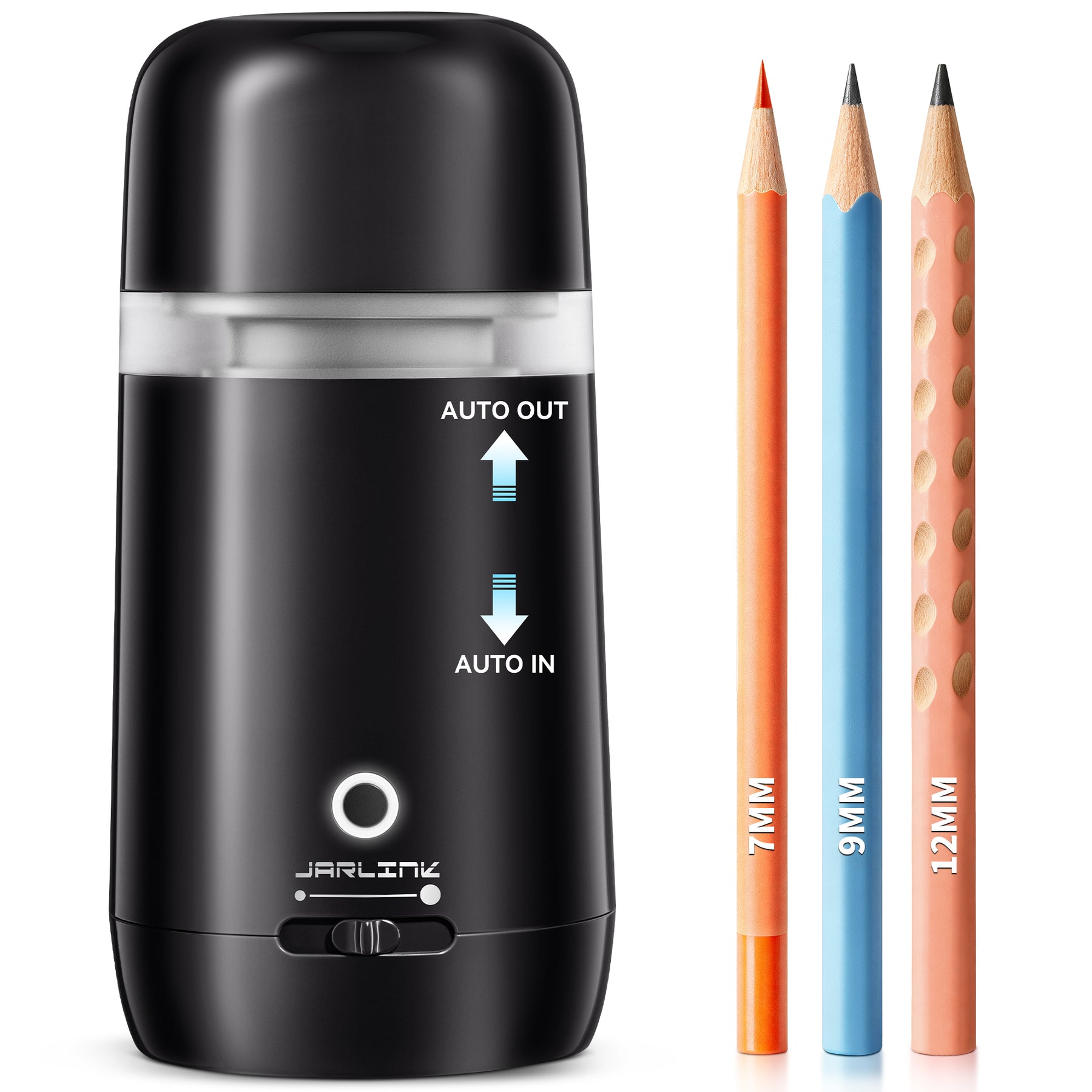 JARLINK Automatic Electric Pencil Sharpener, Rechargeable