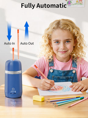 JARLINK Automatic Electric Pencil Sharpener, Rechargeable