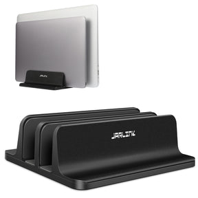 JARLINK Vertical Laptop Stand, Adjustable Aluminum Desktop Holder
