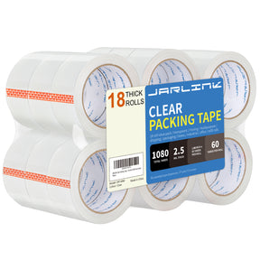JARLINK Clear Packing Tape, Heavy Duty Packaging Tape
