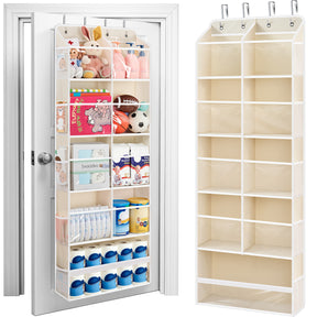 JARLINK Over the Door Organizer for Bedroom, Pantry, Bathroom, 5 Shelf