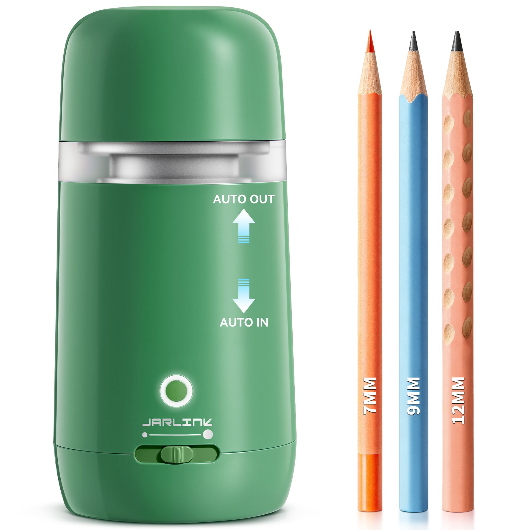 JARLINK Automatic Electric Pencil Sharpener, Rechargeable