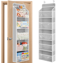 JARLINK Over The Door Toy Storage Organizer w/Clear Window