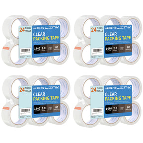 JARLINK Clear Packing Tape, Heavy Duty Packaging Tape