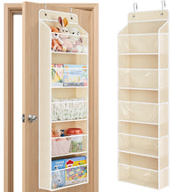 JARLINK Over The Door Toy Storage Organizer w/Clear Window