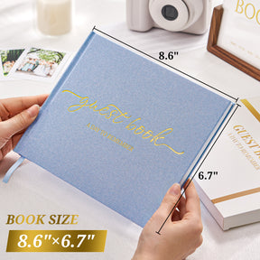 JARLINK Wedding Guest Book for Reception, Polaroid Sign-in Guestbook