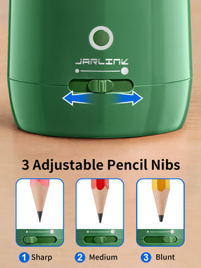 JARLINK Automatic Electric Pencil Sharpener, Rechargeable