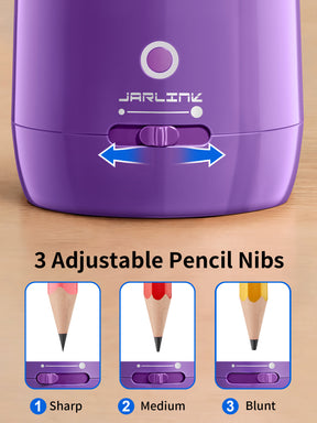 JARLINK Automatic Electric Pencil Sharpener, Rechargeable