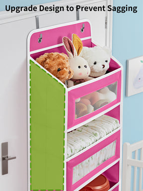 JARLINK Over the Door Organizer for Bedroom, Pantry, Bathroom, 5 Shelf