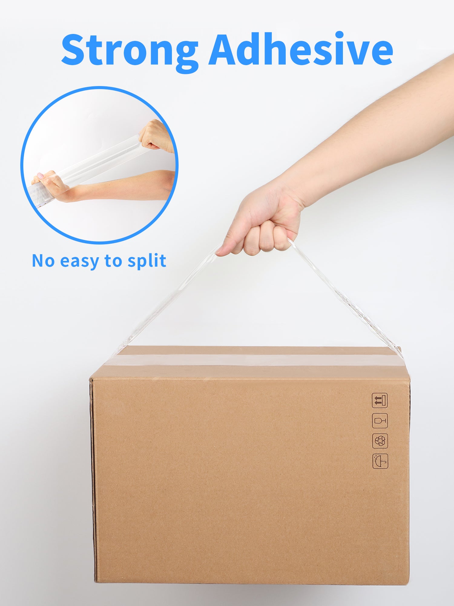 JARLINK Clear Packing Tape, Heavy Duty Packaging Tape