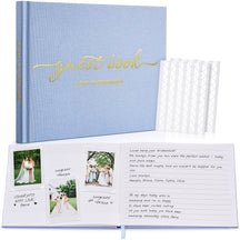 JARLINK Wedding Guest Book for Reception, Polaroid Sign-in Guestbook