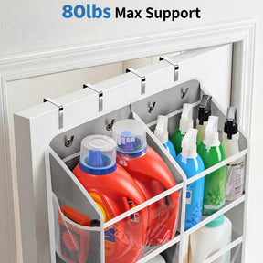 JARLINK Over the Door Organizer for Bedroom, Pantry, Bathroom, 5 Shelf
