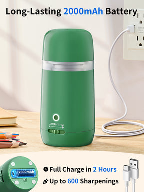 JARLINK Automatic Electric Pencil Sharpener, Rechargeable