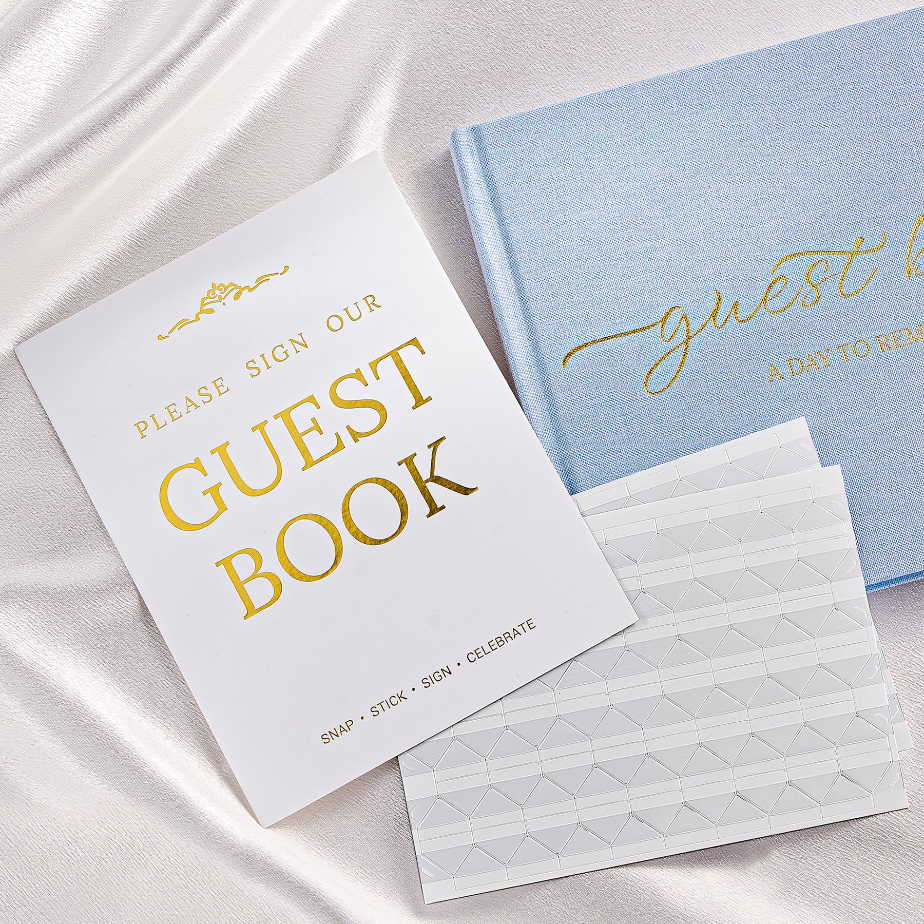 JARLINK Wedding Guest Book for Reception, Polaroid Sign-in Guestbook