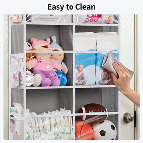 JARLINK Over the Door Organizer for Bedroom, Pantry, Bathroom, 5 Shelf