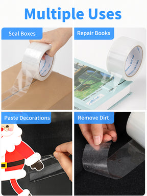 JARLINK Clear Packing Tape, Heavy Duty Packaging Tape