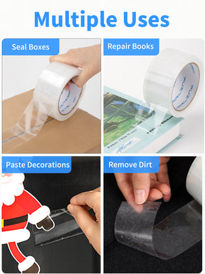 JARLINK Clear Packing Tape, Heavy Duty Packaging Tape