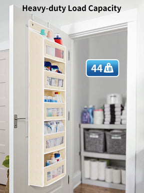 JARLINK Over the Door Organizer for Bedroom, Pantry, Bathroom, 5 Shelf