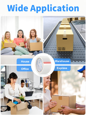 JARLINK Clear Packing Tape, Heavy Duty Packaging Tape