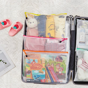 JARLINK A3 Mesh Zipper Pouch, Extra Large Waterproof File Bags