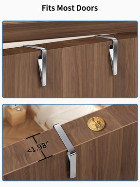 JARLINK Over the Door Organizer for Bedroom, Pantry, Bathroom, 5 Shelf