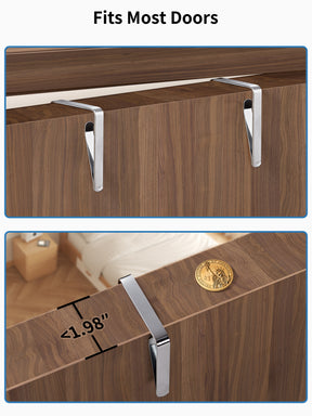 JARLINK Over the Door Organizer for Bedroom, Pantry, Bathroom, 5 Shelf