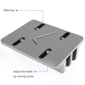 JARLINK Vertical Laptop Stand, Adjustable Aluminum Desktop Holder