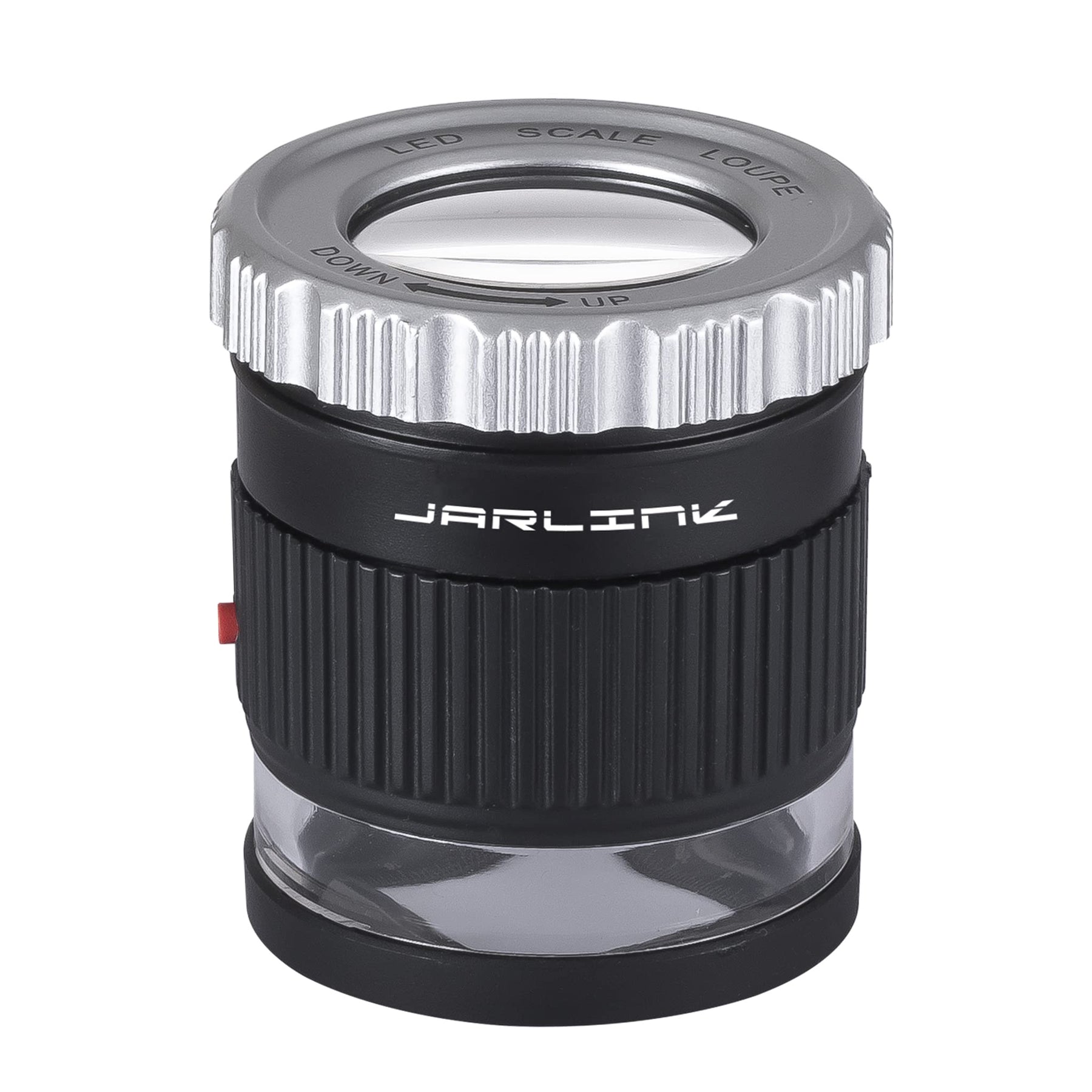 JARLINK 30X Jewelers Loupe, Adjustable Focal Length Magnifier with 3 L