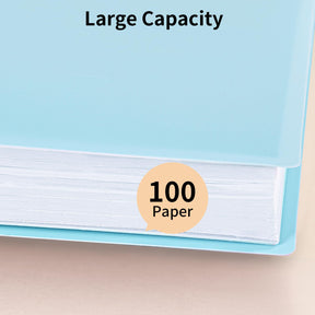 JARLINK 6 Pack Folders with Pockets, Heavy Duty 2 Pocket Folders with 3 Hole Punched, Cute Smile Face A4 Size File Folders for School, Office Folder Bulk, Filing Cabinet, Business Resume, 6 Colors