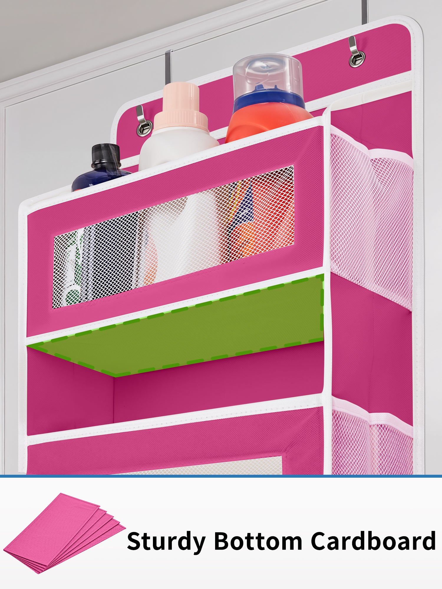 JARLINK Over the Door Organizer for Bedroom, Pantry, Bathroom, 5 Shelf