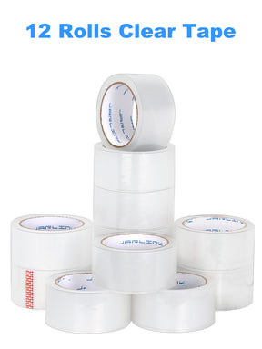 JARLINK Clear Packing Tape, Heavy Duty Packaging Tape