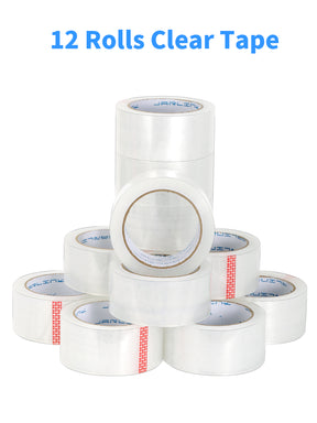JARLINK Clear Packing Tape, Heavy Duty Packaging Tape