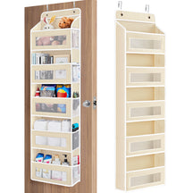 JARLINK Over the Door Organizer for Bedroom, Pantry, Bathroom, 5 Shelf