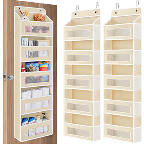 JARLINK Over the Door Organizer for Bedroom, Pantry, Bathroom, 5 Shelf