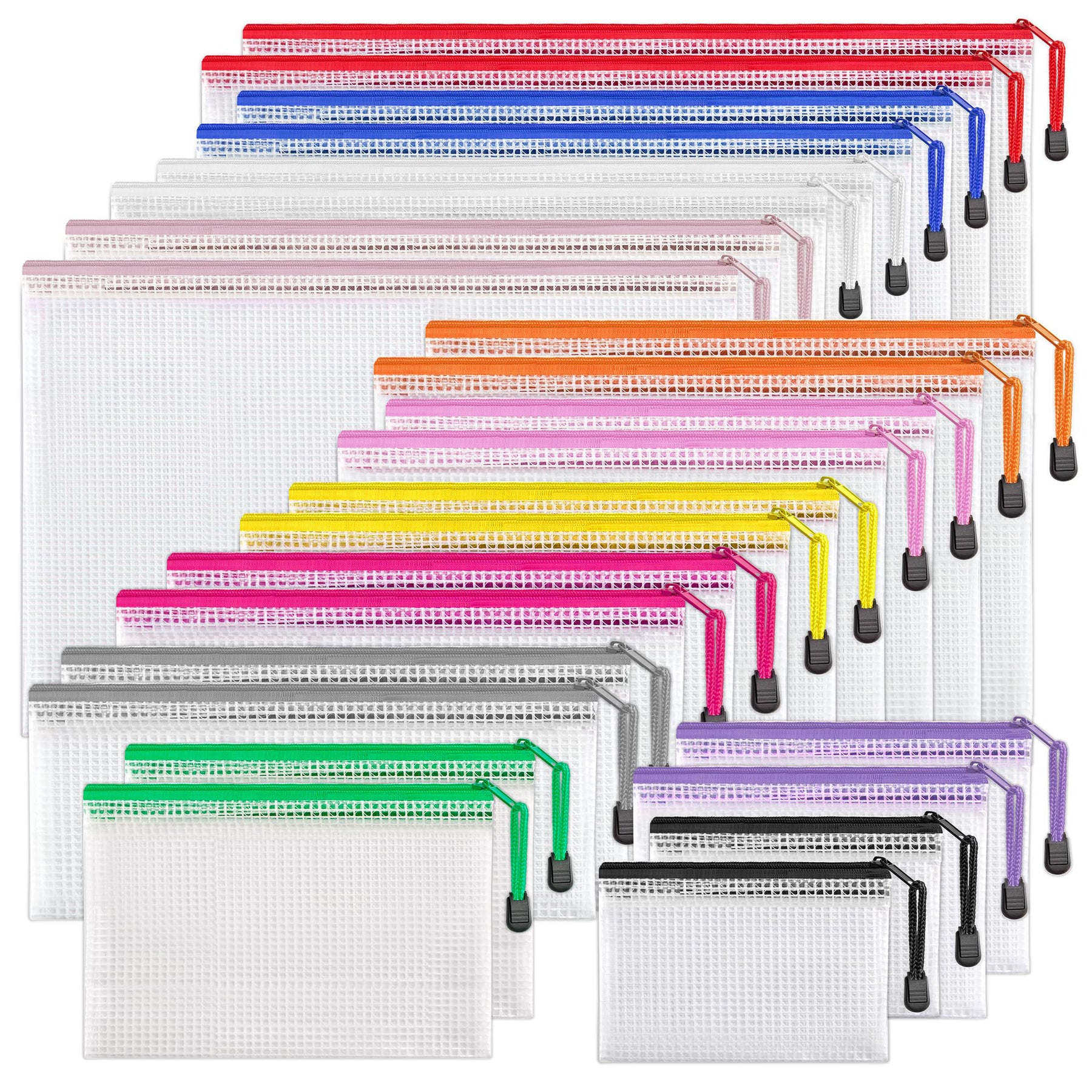 Waterproof zipper 2025 pouch